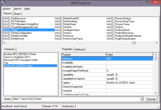 WMI Explorer